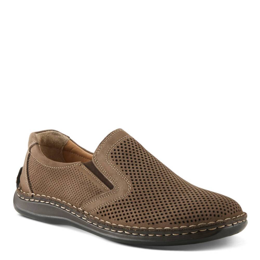 NEW SPRING STEP SHOES men's surano slip-on shoes in taupe